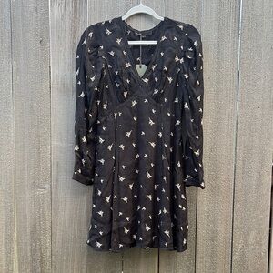 ALL SAINTS ROSSI BAMBOO Women’sDress, NWT.